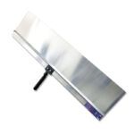 Escudo de pintura de aluminio con adaptador para lanza