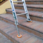 Extensor para escaleras, con pies de goma