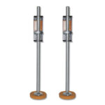 Extensor para escaleras, con pies de goma