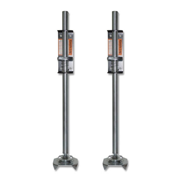 Extensor para escaleras, con pies dentados