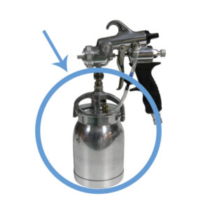 Depósito de pistola para turbina DX5000