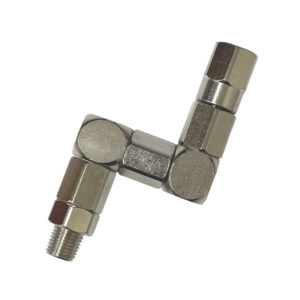 Racor giratorio en Z para pistolas airless