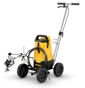 kit marcado suelos airless Wagner LineCart + SprayPack 18V