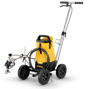 kit marcado suelos airless Wagner LineCart + SprayPack 18V